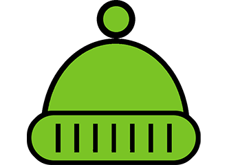 Grüne Mützen