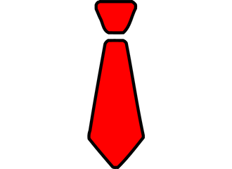 Rote Krawatten