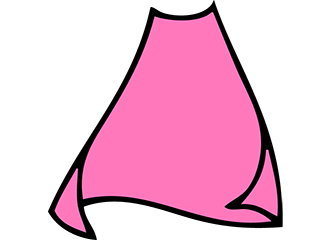 Pinke Umhänge