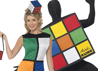 Rubiks Kubus Kostuums