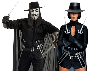 V wie Vendetta Kostüme