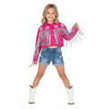 Kleine Rodeo-Star Jacke Pink Mädchen