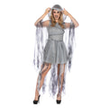 Halloween Jurk Mummy Met Capuchon Vrouw