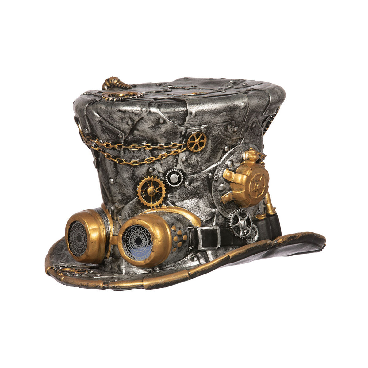 Op deze afbeelding zie je een Accessoires, van het merk Wilbers. Steampunk Hoed Rubber