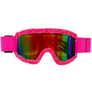 Op deze afbeelding zie je een Accessoires, van het merk Wilbers. Shine Op De Piste Neon Skibril Roze