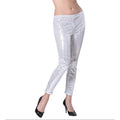 Legging à Paillettes Las Vegas Argent