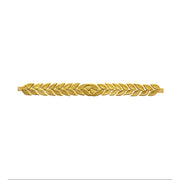 Op deze afbeelding zie je een Accessoires, van het merk Widmann. Romeinse Keizer Lauwerkrans Goud
