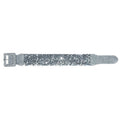 Ceinture Extensible À Sequins Argent