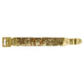 Ceinture Pailletée Extensible Or