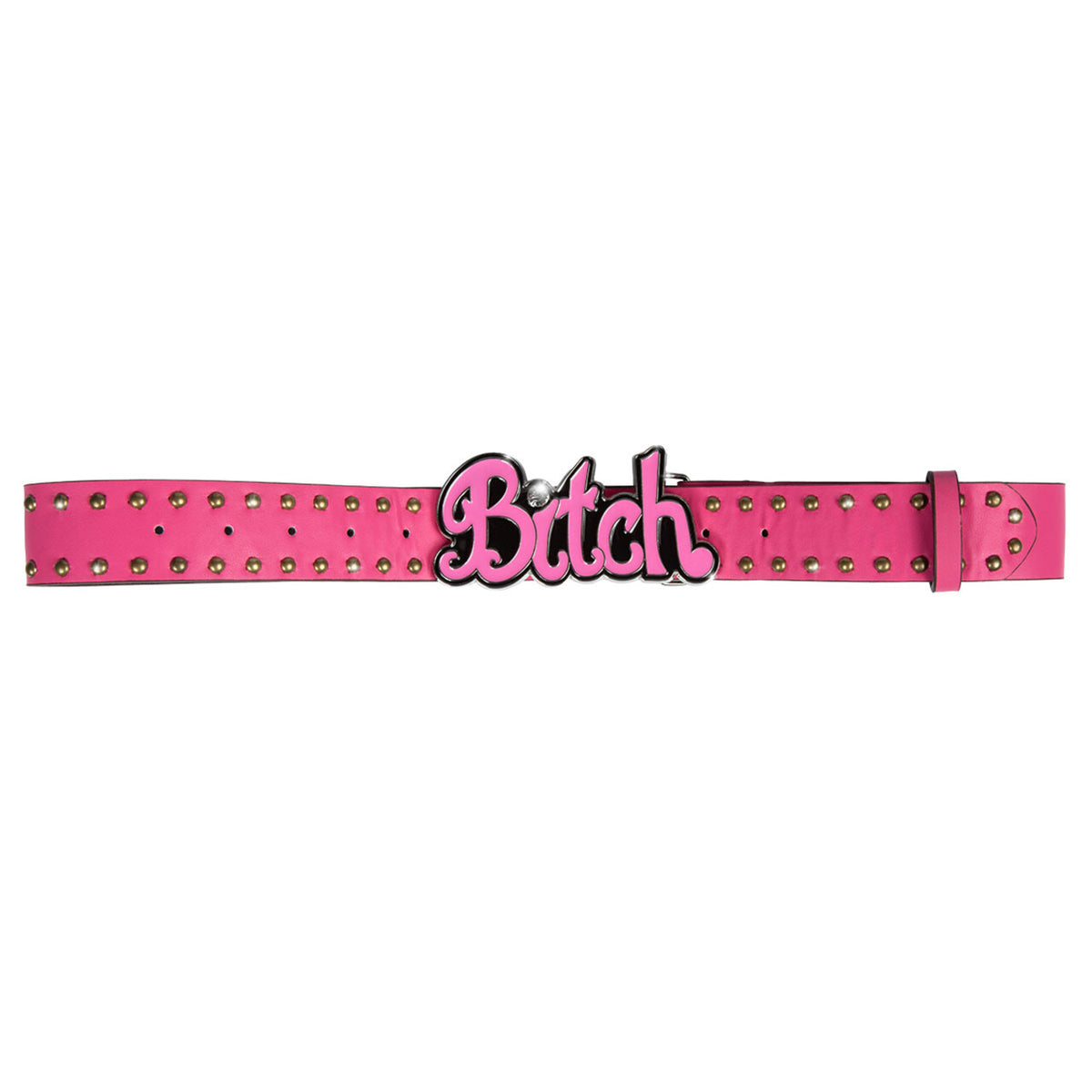 Op deze afbeelding zie je een Accessoires, van het merk Wilbers. Pink Bitch Riem