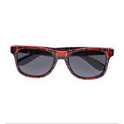 Op deze afbeelding zie je een Accessoires, van het merk Widmann. Bril Schotse Ruit Rood