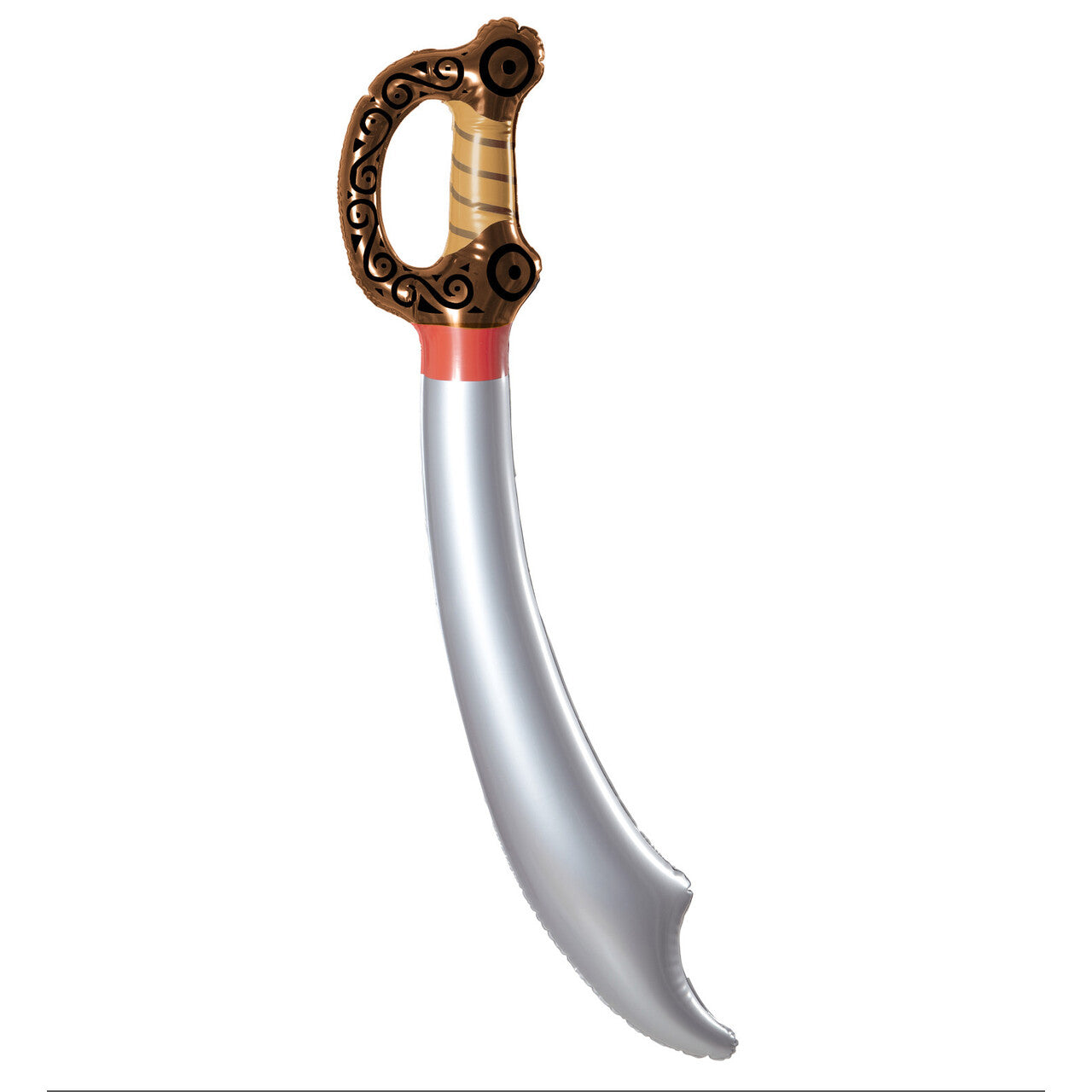 Op deze afbeelding zie je een Accessoires, van het merk Widmann. Opblaasbaar Piratenzwaard