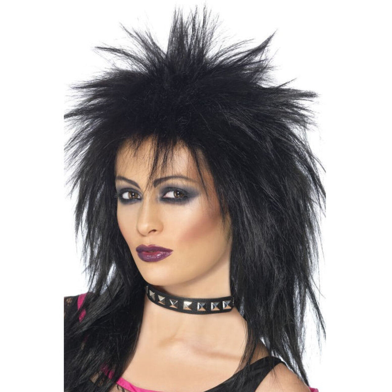 Op deze afbeelding zie je een Accessoires, van het merk Smiffy's. Rock Diva Pruik