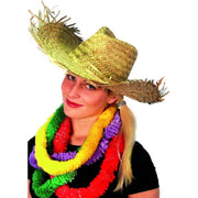 Op deze afbeelding zie je een Decoratie, van het merk Smiffy's. Hawaiiaanse Hoed Stro Hoed
