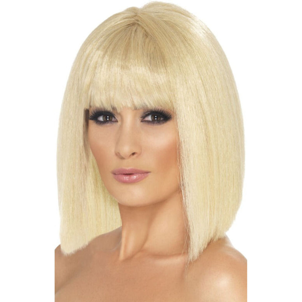 Op deze afbeelding zie je een Accessoires, van het merk Smiffy's. Blonde Pruik Lola