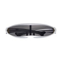 Lunettes Science-Fiction Robot Argent