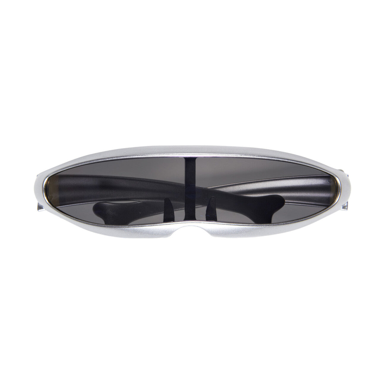 Op deze afbeelding zie je een Accessoires, van het merk Widmann. Bril Science Fiction Robot Zilver