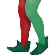 Op deze afbeelding zie je een Accessoires, van het merk Smiffy's. Groene Pixie Schoenen Met Belletjes