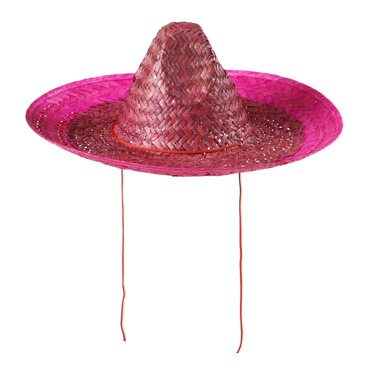 Op deze afbeelding zie je een Accessoires, van het merk Widmann. Sombrero Roze 48 Cm