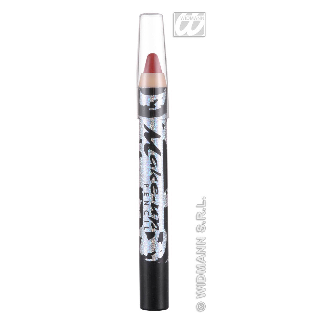 Op deze afbeelding zie je een Accessoires, van het merk Widmann. Make-Up Potlood Rood