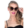 Bril Glamour Vlinder Met Strass