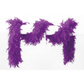 Boa Long En Plumes Violet 180 Cm