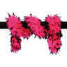 Luxe Volle Boa 180 Centimeter Roze / Zwart