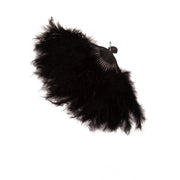 Op deze afbeelding zie je een Accessoires, van het merk Wilbers. Elegante Verenwaaier Zwart