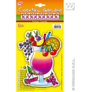 Op deze afbeelding zie je een Decoratie, van het merk Widmann. Slinger Cocktail Party 3 Meter