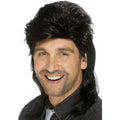Perruque Mullet Noire