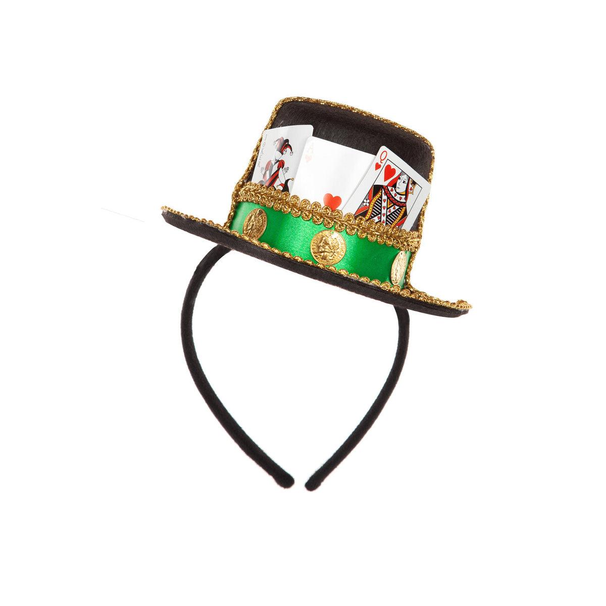 Op deze afbeelding zie je een Accessoires, van het merk Wilbers. Minihoed Casino