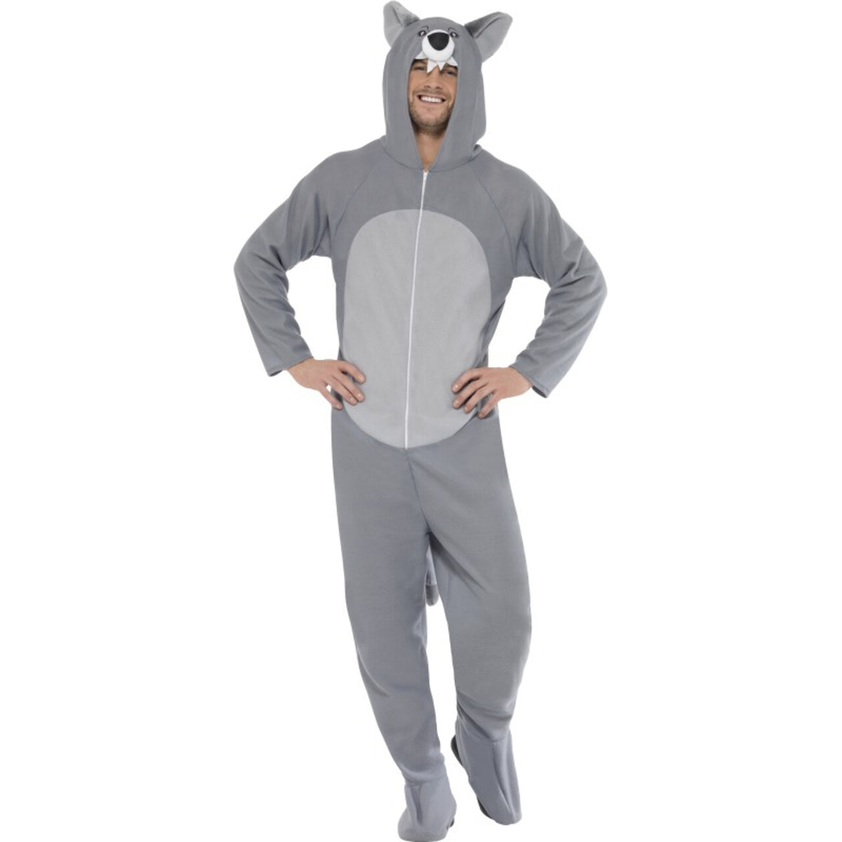 Op deze afbeelding zie je een Kostuums, van het merk Smiffy's. Vriendelijke Wolf Kostuum