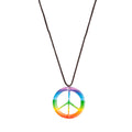 Collier Peace And Pride Arc-En-Ciel
