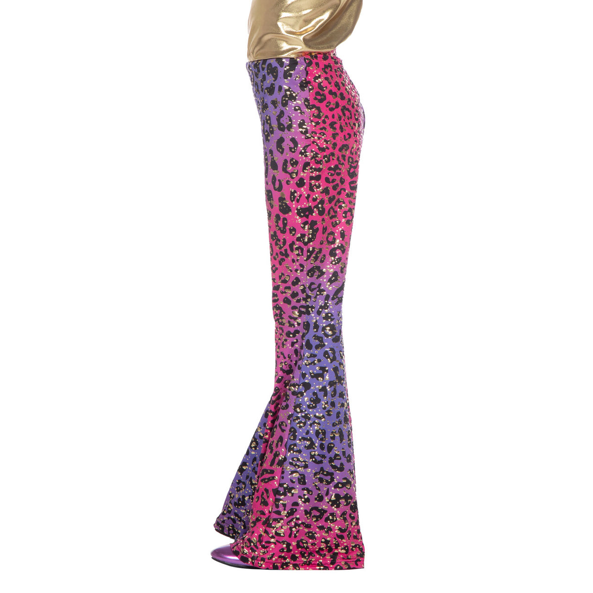 Op deze afbeelding zie je een Kostuums, van het merk Wilbers. Panter Sparkle Hippiebroek Meisje