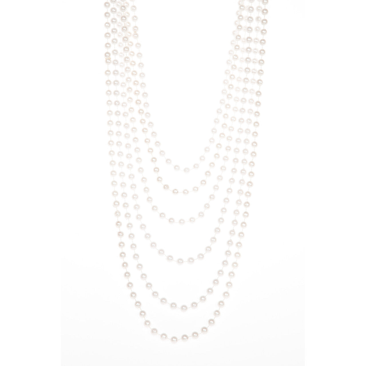 Op deze afbeelding zie je een Accessoires, van het merk Wilbers. Jaren 20 Parelketting 6 Stuks