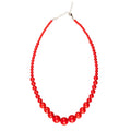 Ketting Grote Rode Kralen