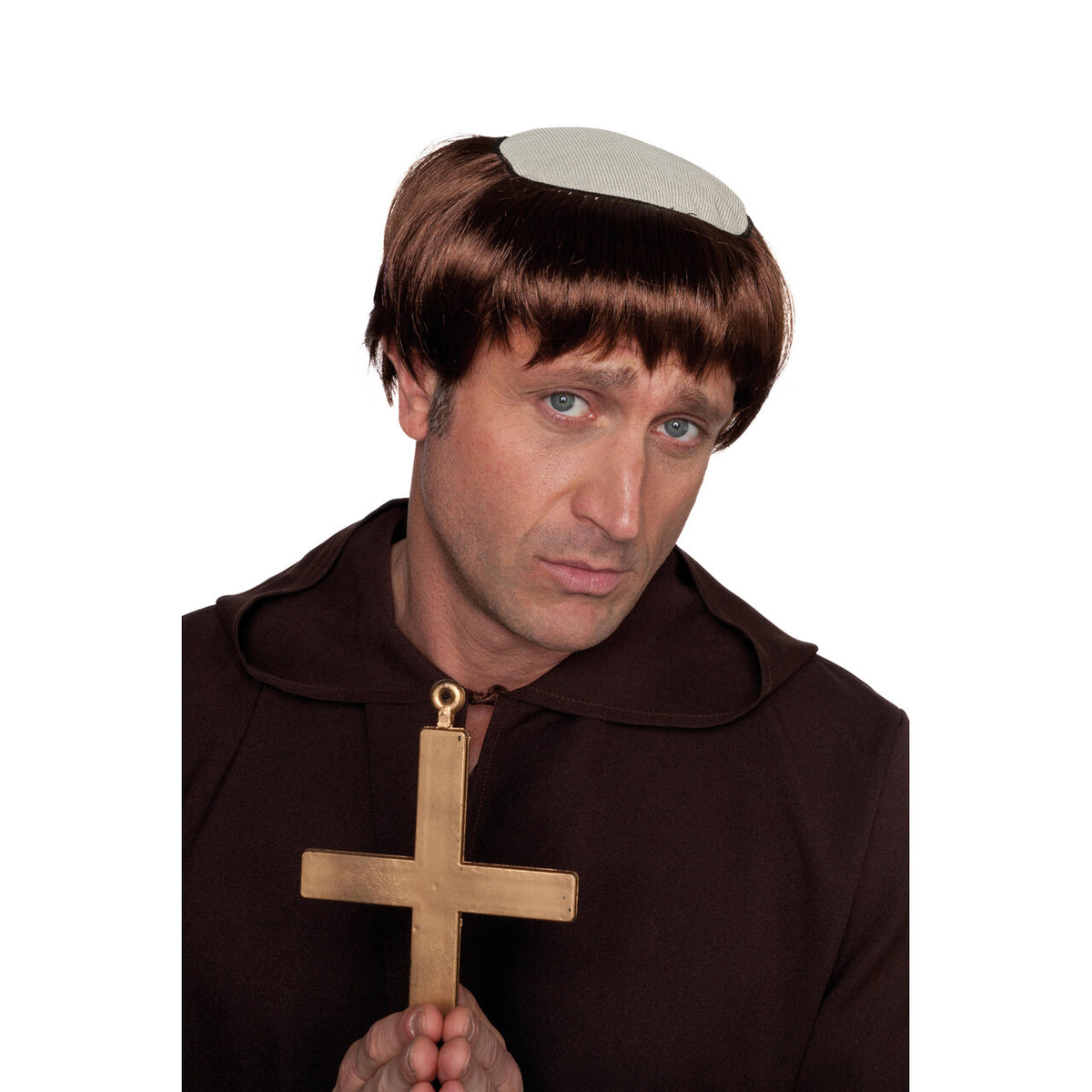 Op deze afbeelding zie je een Accessoires, van het merk Wilbers. Ketting Monnik Kruis