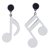 Op deze afbeelding zie je een Accessoires, van het merk Wilbers. Oorbellen Muzieknoot Music Lover
