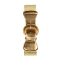 Gouden Elastische Riem Met Gesp