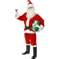 Costume Deluxe De Père Noël Rouge Pour Homme Costume