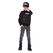 Op deze afbeelding zie je een Kostuums, van het merk Wilbers. Swat Je Wat? Kind