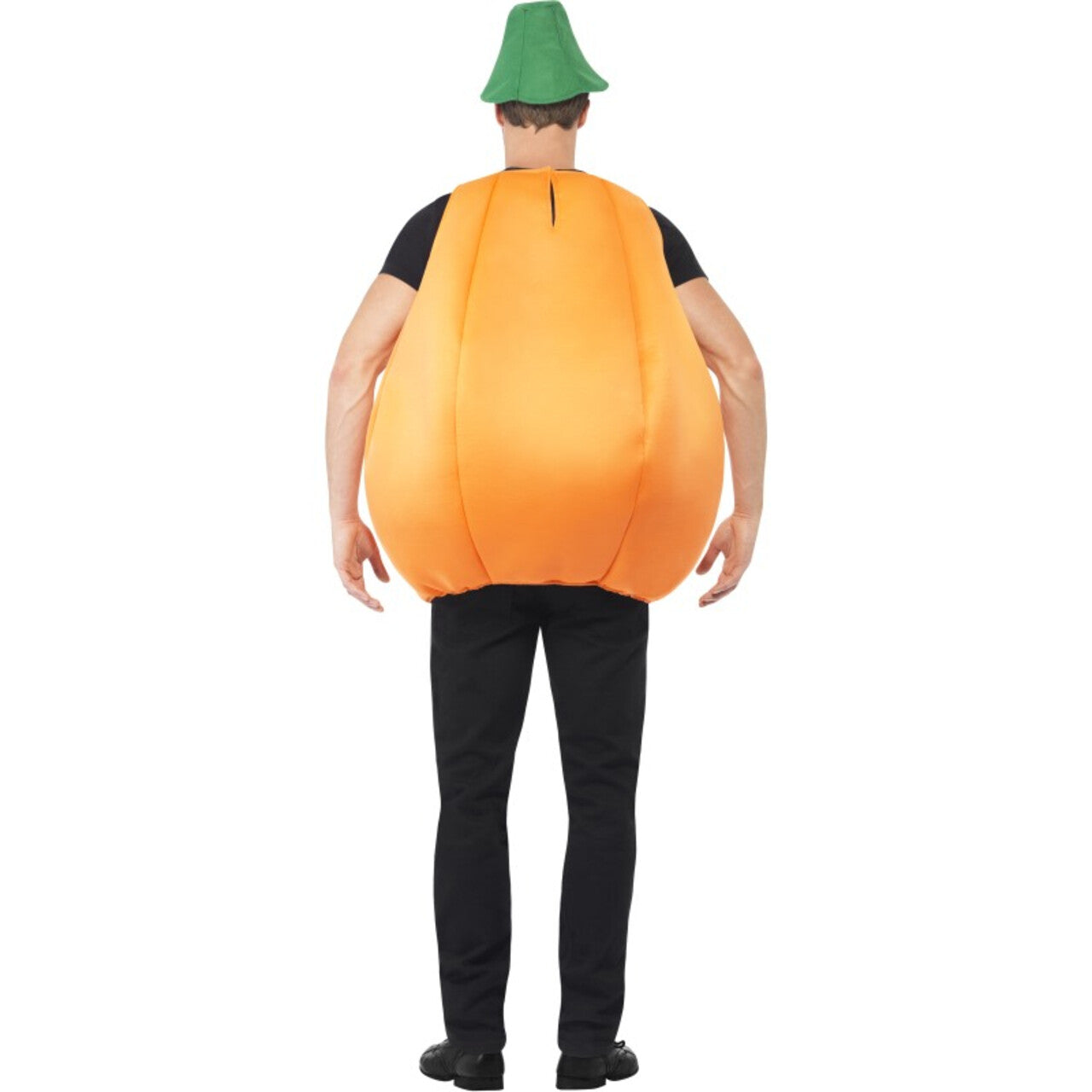 Op deze afbeelding zie je een Kostuums, van het merk Smiffy's. Pompoen Volwassen Kostuum Man