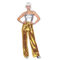 Gouden Vibe Glitter Broek Vrouw