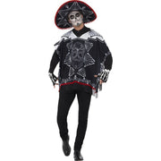 Op deze afbeelding zie je een Kostuums, van het merk Smiffy's. Day Of The Dead Bandido Kostuum