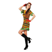 Op deze afbeelding zie je een Kostuums, van het merk Wilbers. Mexicaanse Bandita Senora Ranchera Vrouw Kostuum