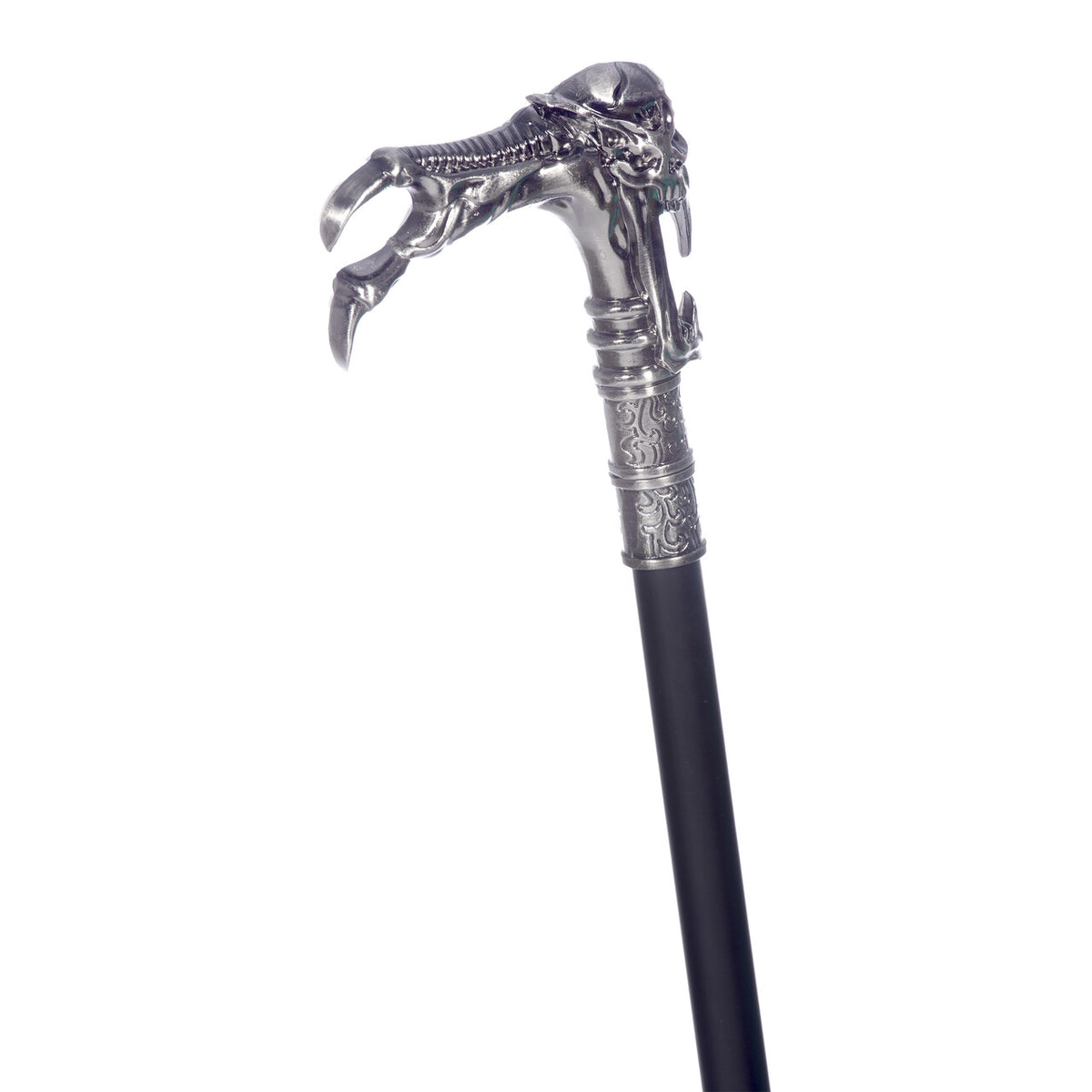 Op deze afbeelding zie je een Accessoires, van het merk Wilbers. Wandelstok Doodskop Met Klauw
