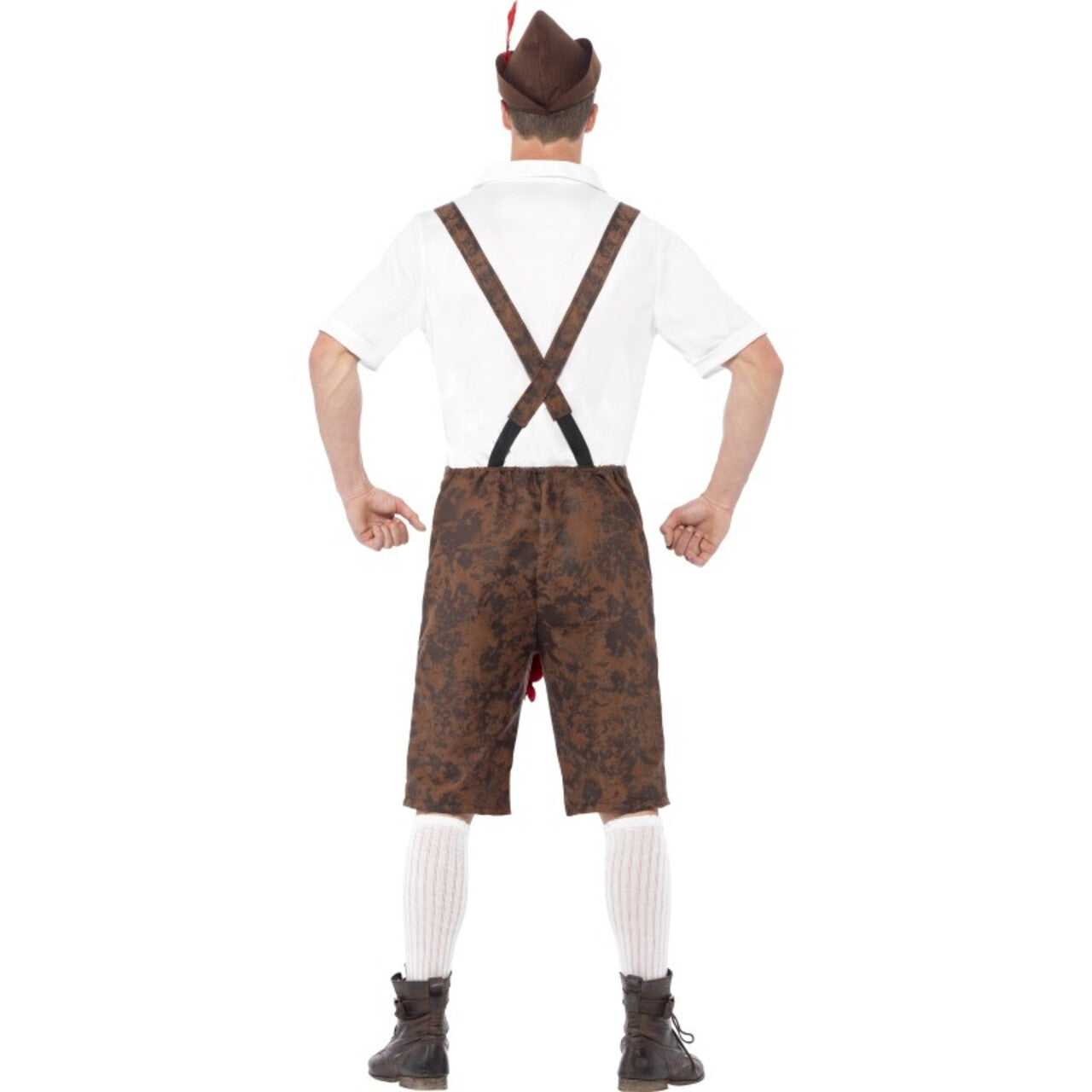 Op deze afbeelding zie je een Kostuums, van het merk Smiffy's. Oktoberfest Bradwurst Man Kostuum