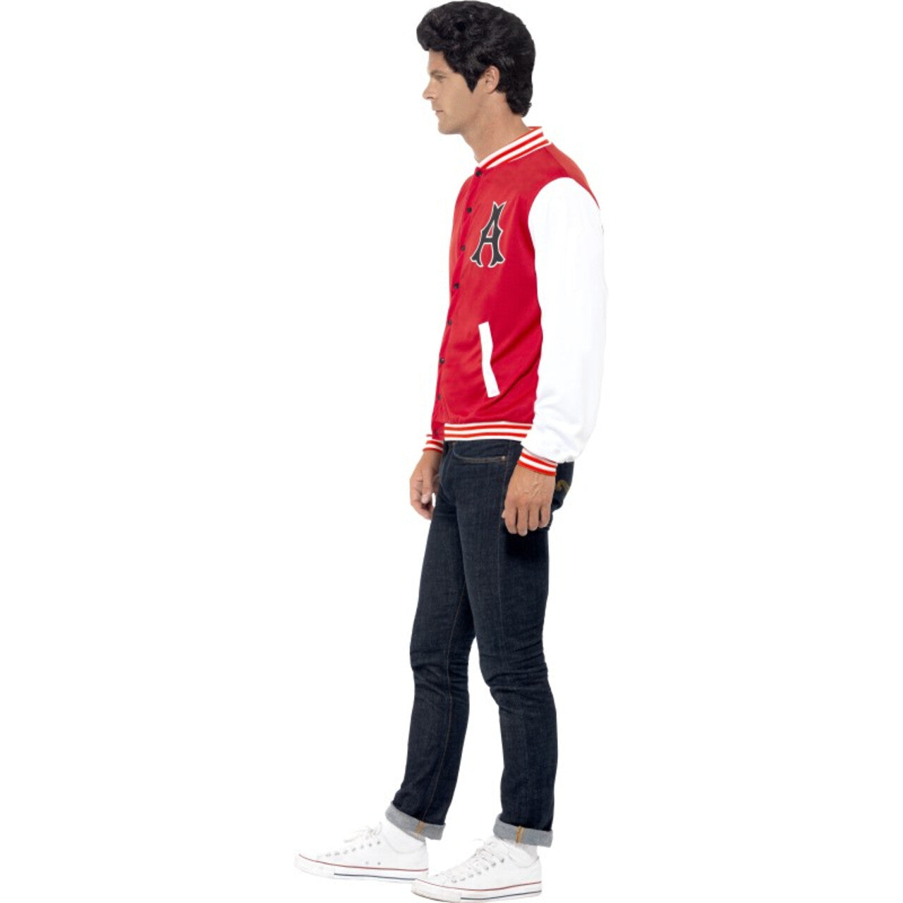 Op deze afbeelding zie je een Kostuums, van het merk Smiffy's. 50s High School Dude Man