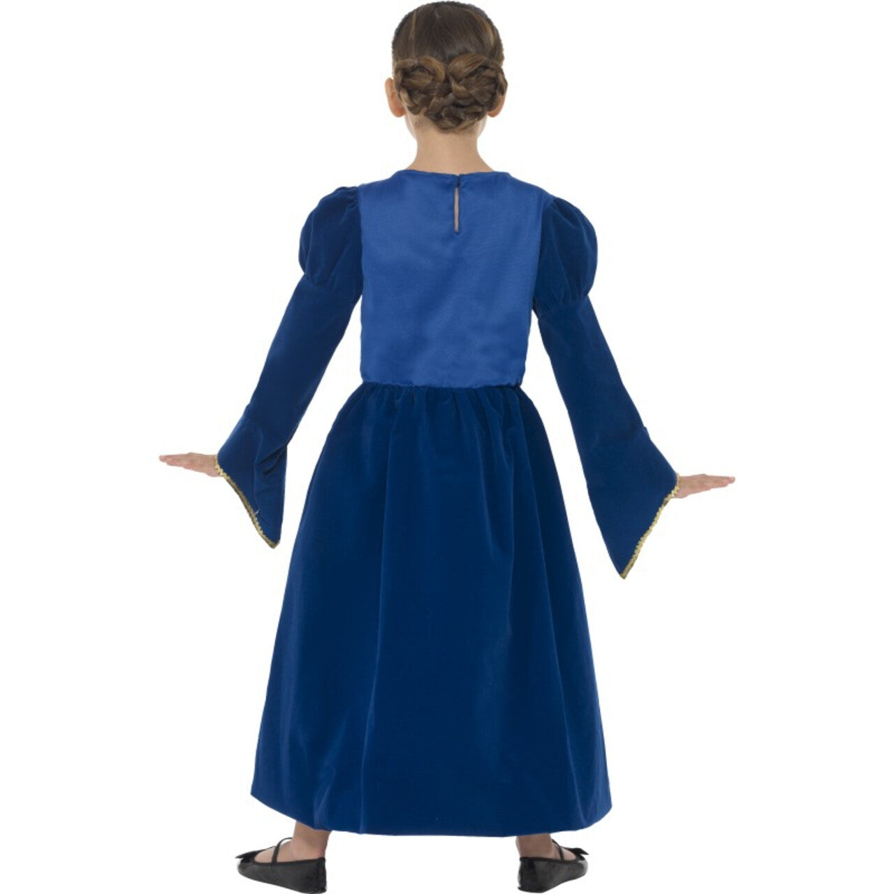 Op deze afbeelding zie je een Kostuums, van het merk Smiffy's. Brits Victoriaans Hofmeisje Kostuum
