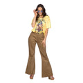 Cordflairhose Mit Retro-Atmosphäre Damen